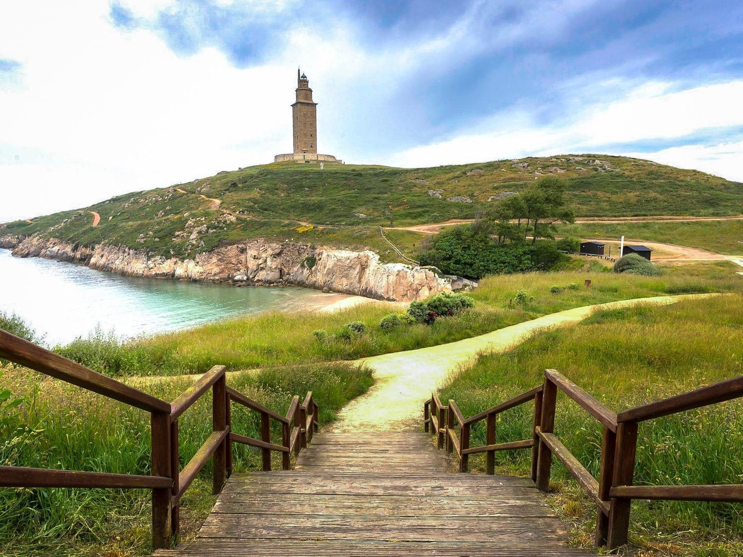 Sakura Homes Torre De Hercules 4 Plazas La Coruña Esterno foto
