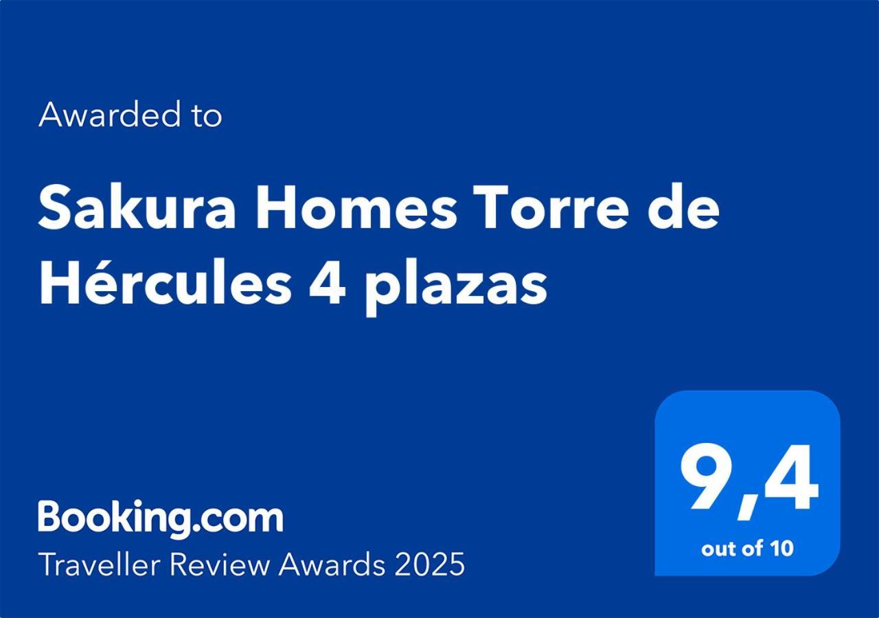 Sakura Homes Torre De Hercules 4 Plazas La Coruña Esterno foto